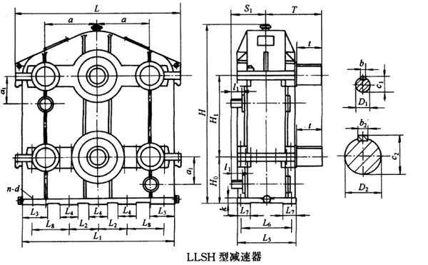 LLSH300LLSH350LLSH400LLSH450LLSH500h(hun)pٙC(j)ʽcҪߴYB/T79-1995